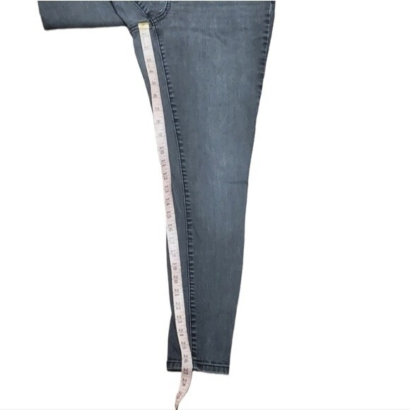 Women Universal Thread Charcoal Grey High Rise Stretchy Denim Jegging Jeans - Picture 8 of 10